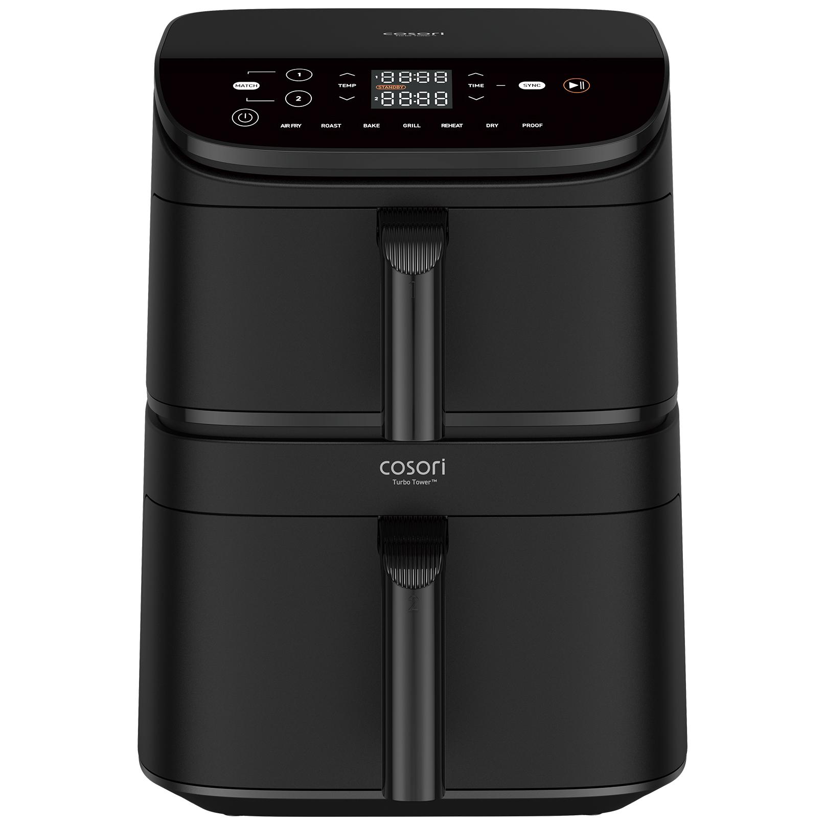 Cosori Turbo Tower Chef Edition Freidora de Aire Negra Neuf - vue 4