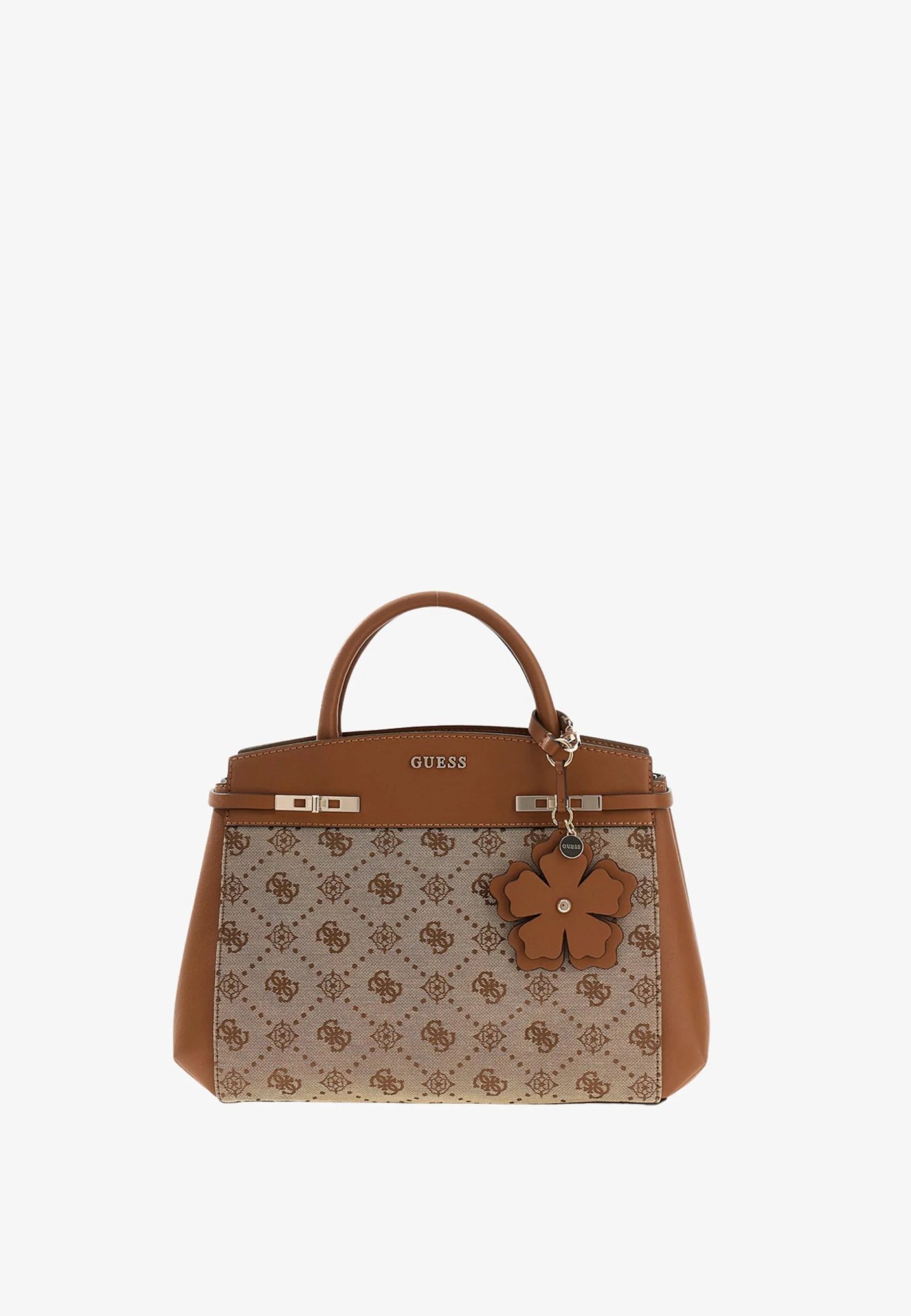 Guess Sac Bandoulière Melinda Logo Tri Com Latte Logo JP990206