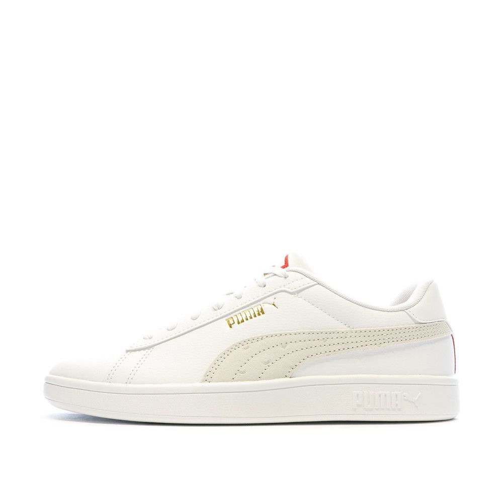 Baskets Blanches/Beiges Homme Puma Smash 3.0 - 42 1/2