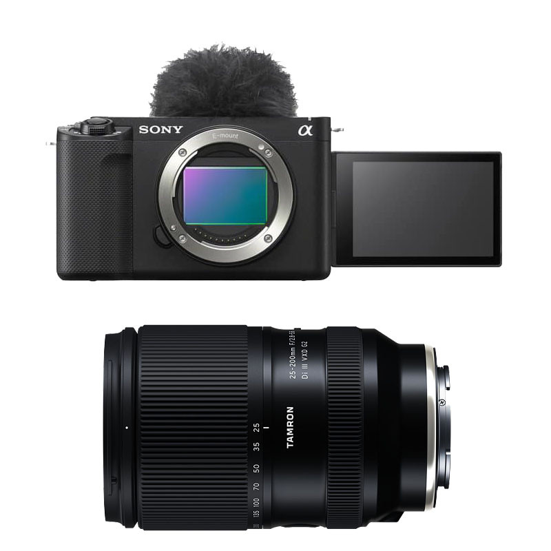 SONY Alpha ZV E1 + TAMRON Objectif 25 200mm f2.8 5.6 Di III VXD G2 Garanti - vue 2