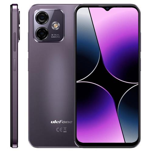 Ulefone Note 16 Pro 6.52" Double Sim Android 13 4G Usb Type-C 8 Go 256Go 4400 Mah Violet