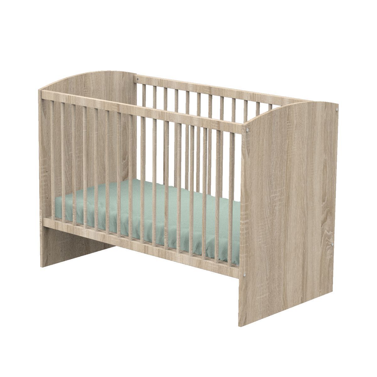 Lit Bébé 60x120 Cm Access Bois Sauthon Meubles