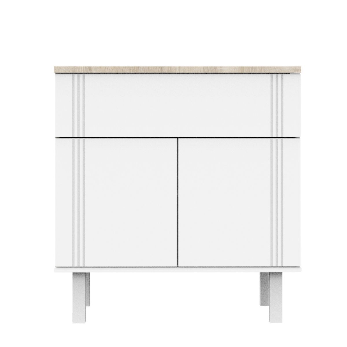 Commode 1 Tiroir 2 Portes Eleonore Sauthon Meubles - vue 2