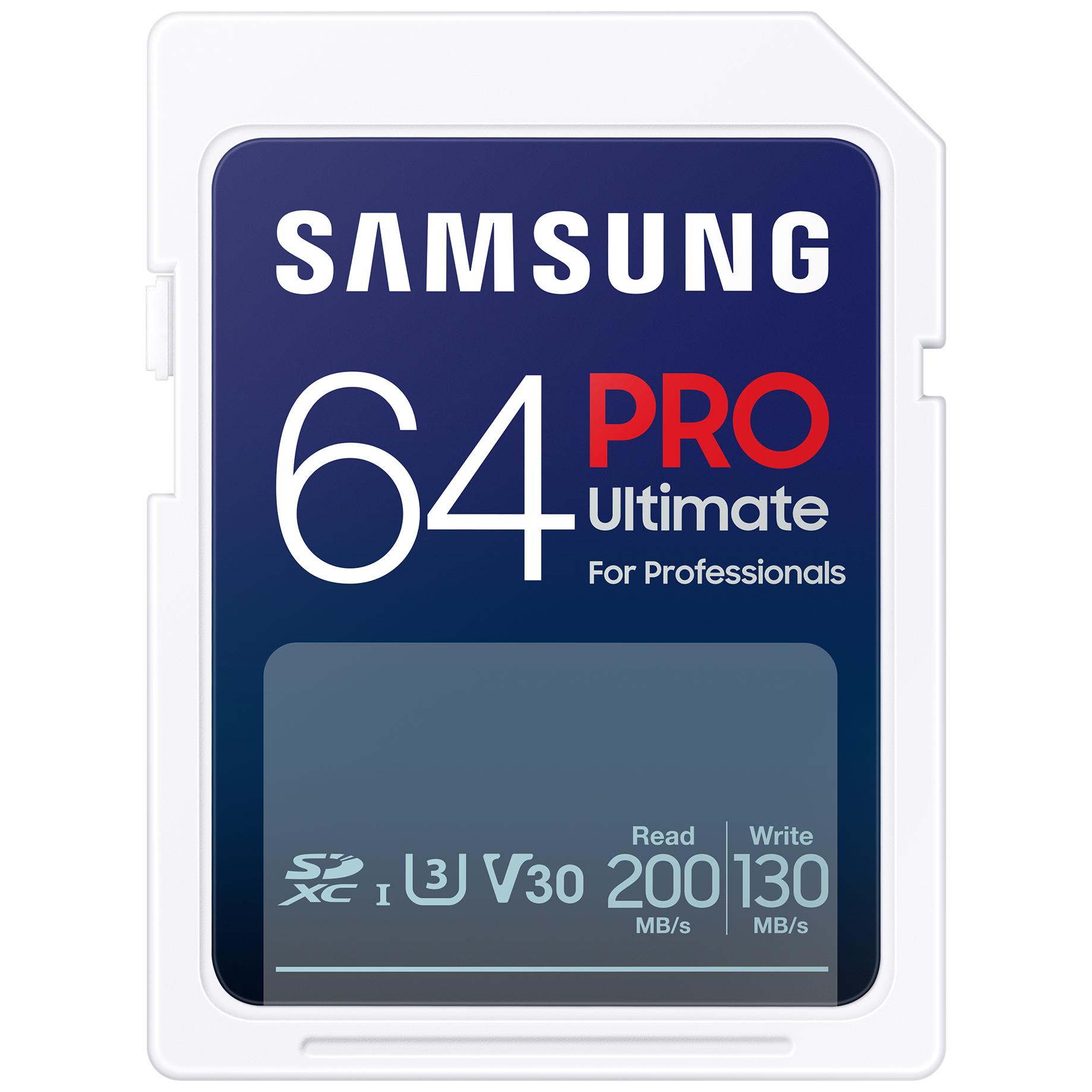 Samsung PRO Ultimate SD Card Scheda di memoria - vue 3