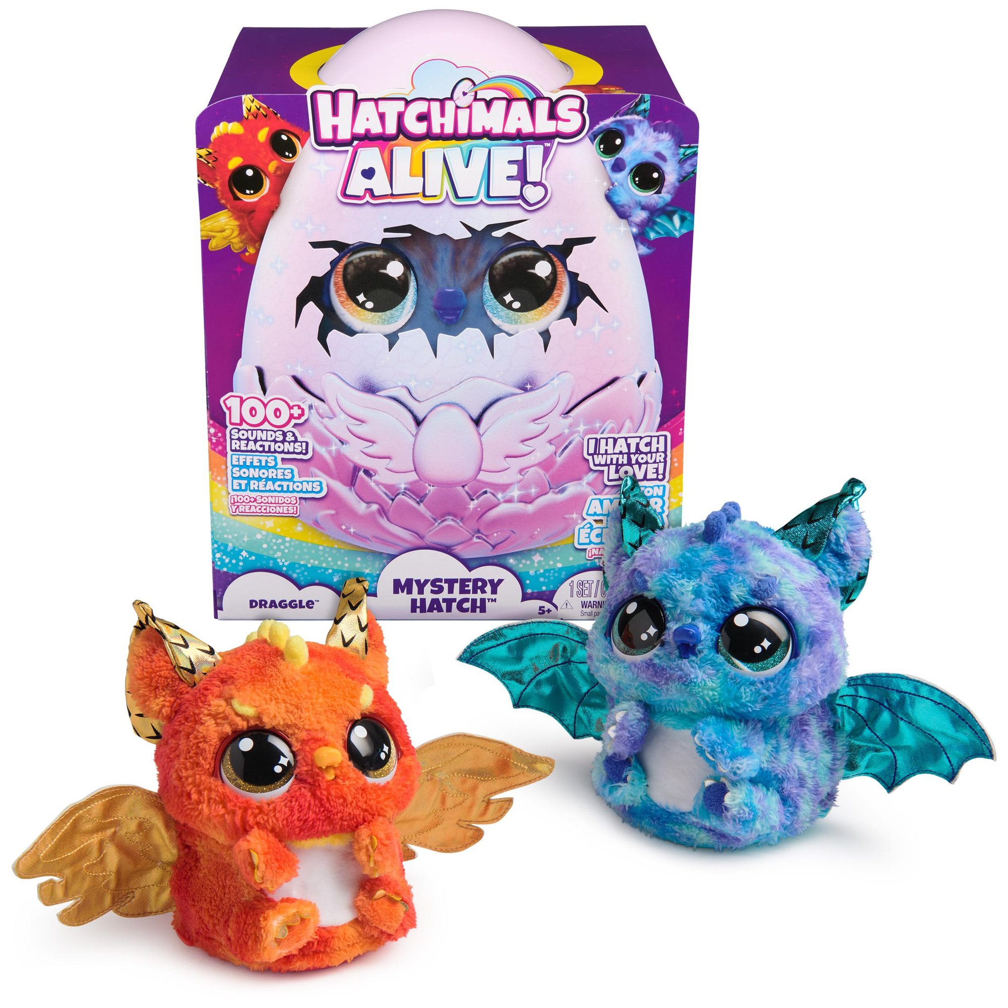 Poupée Draggle Hachimals Alive Eclosion Secrète Hatchimals La Boite - vue 7