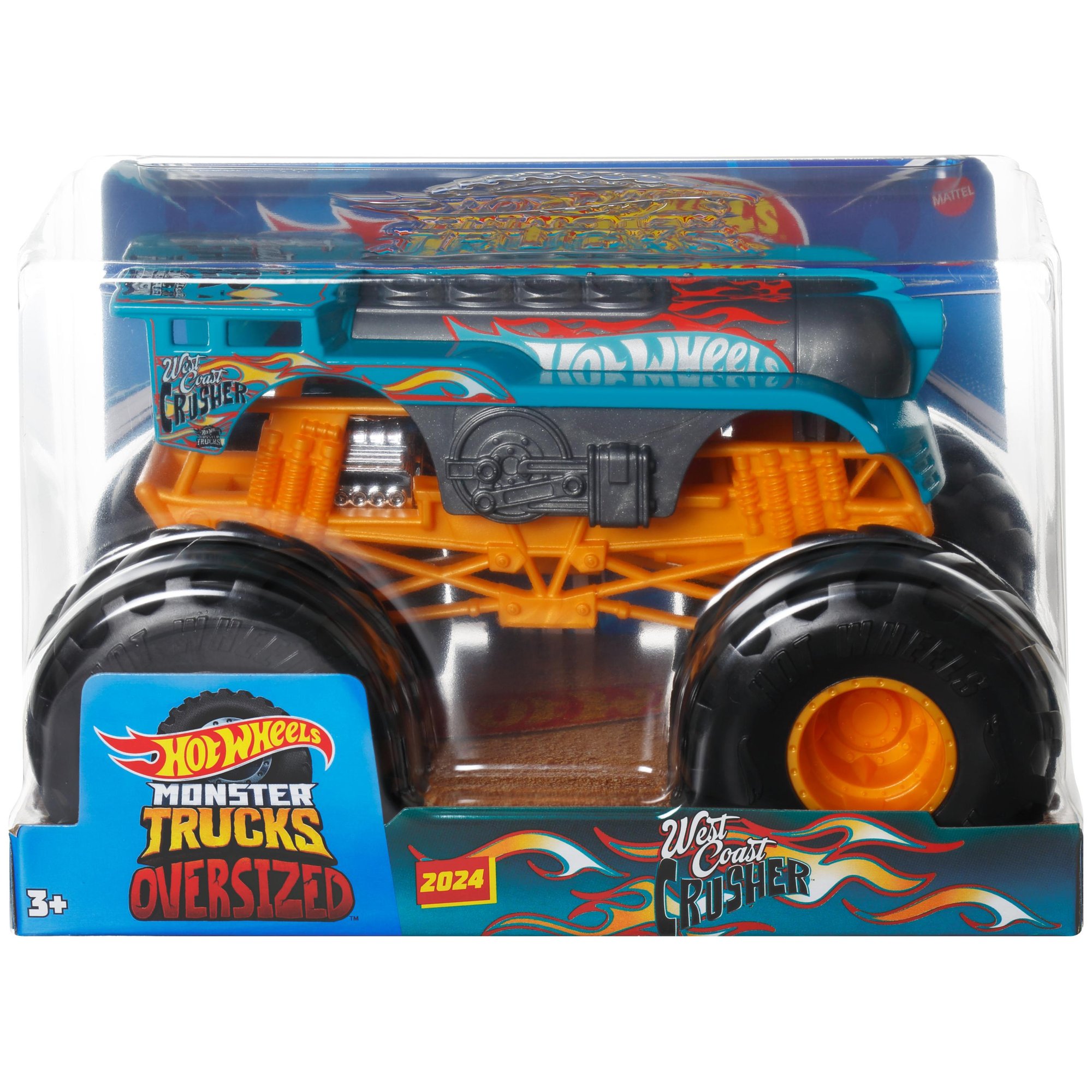 Hot Wheels Monster Truck 1:24 Modèle aléatoire Petite Voiture et + Hot Wheels FYJ83