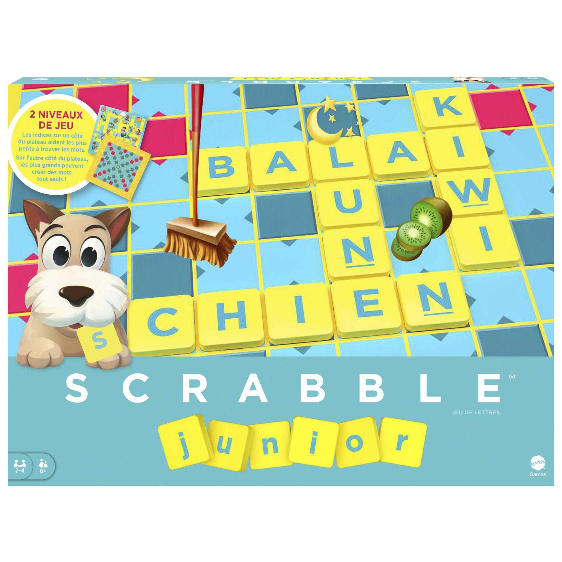Scrabble Junior Mattel La Boîte - vue 3
