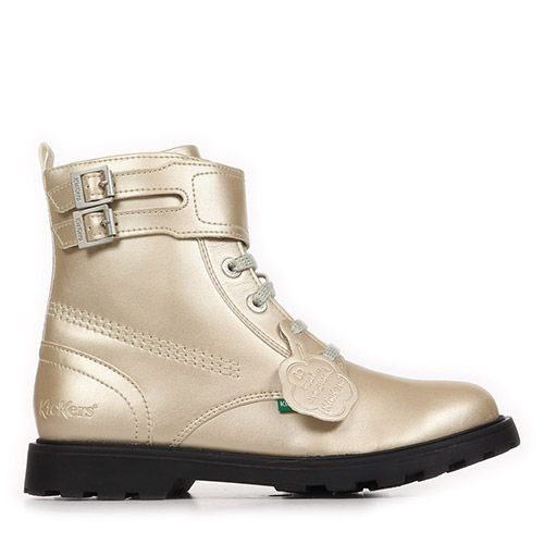 Boots enfant Kickers Kick Blush - vue 2