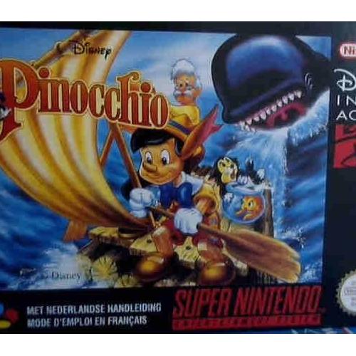Pinocchio Snes Super Nintendo