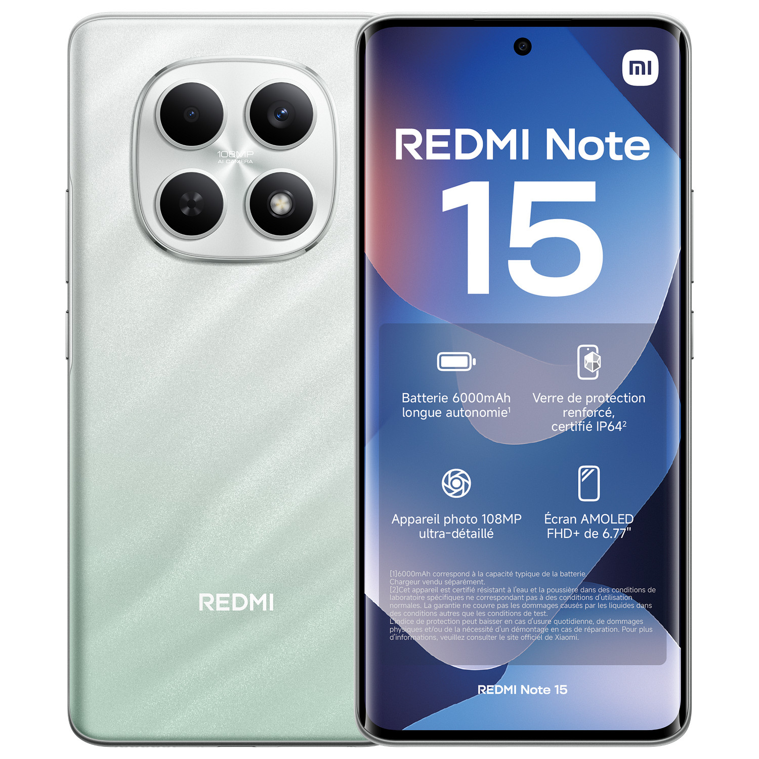 Smartphone Redmi Note 15 256 Go Vert XIAOMI