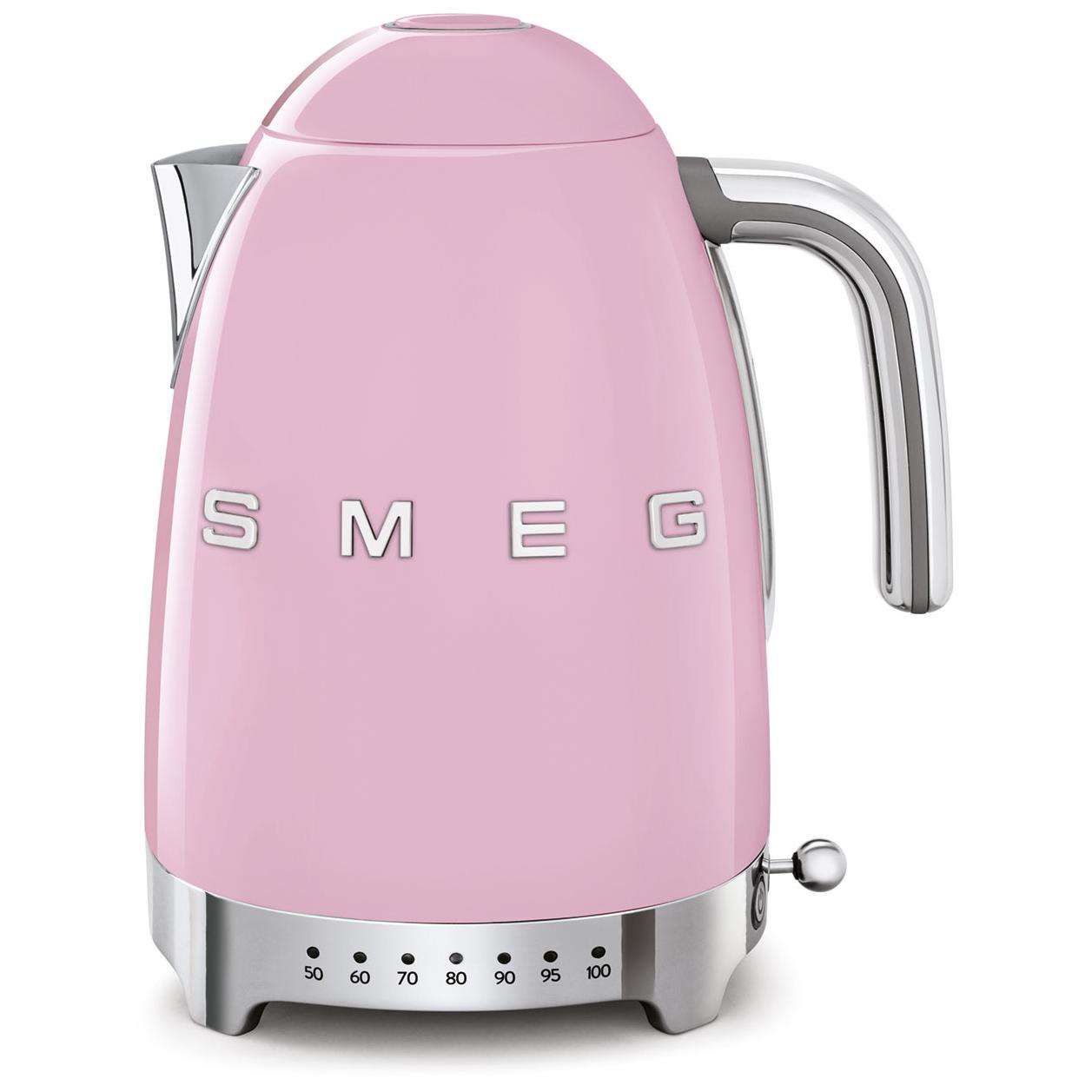 Smeg KLF04PKEU bouilloire 1,7 L 2400 W Rose