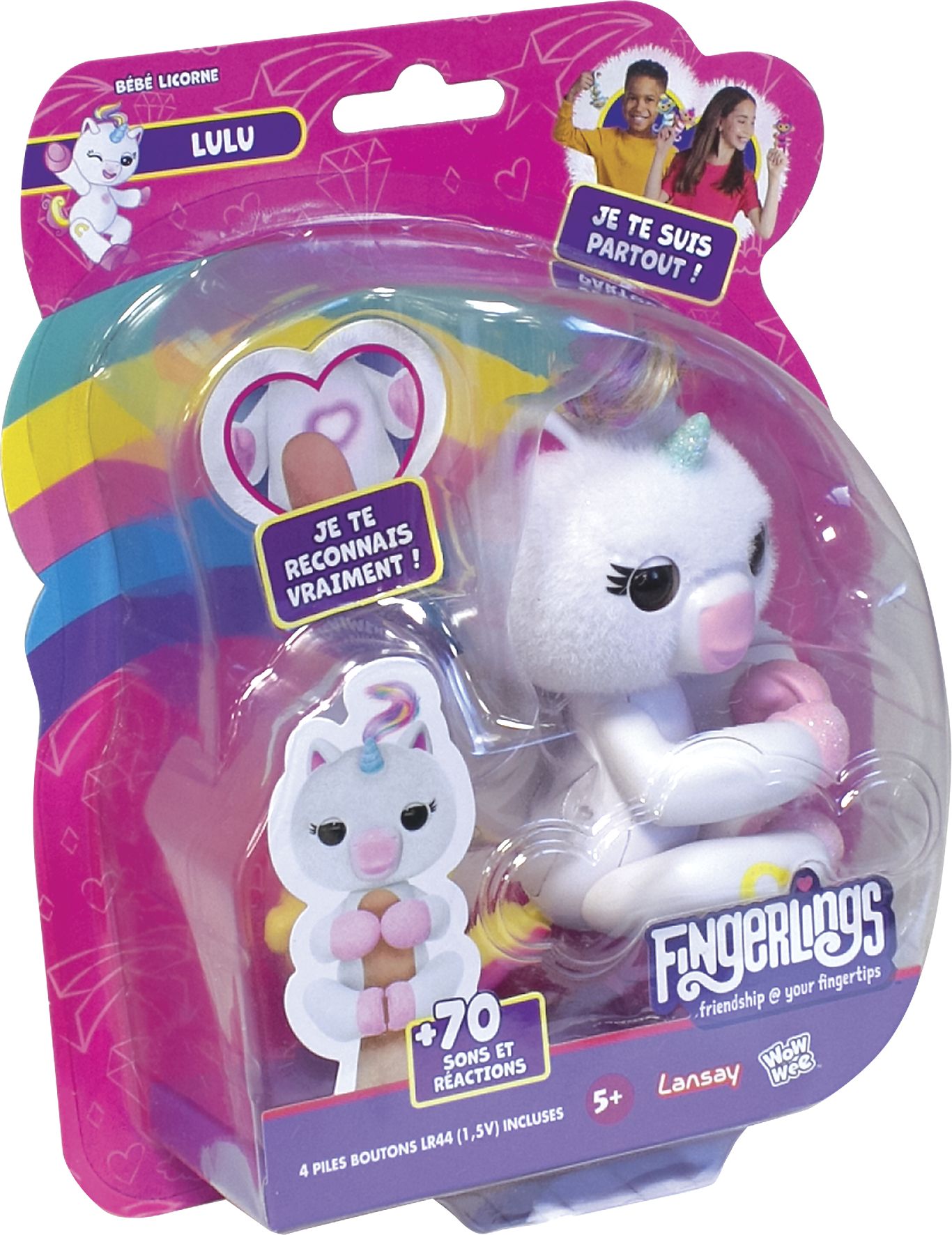 Fingerlings Lulu la Licorne Amie Interactive et Ludique Neuf - vue 4