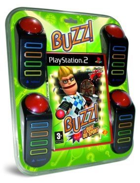 Buzz Sports Quizz + Buzzer Ps2