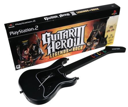 GUITAR HERO 3 Jeu + Guitare / Jeu console PS2 - vue 3