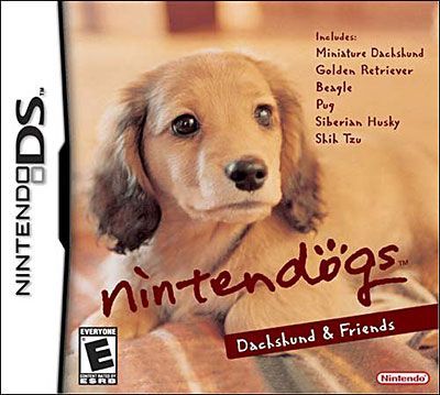 NINTENDOGS TECKEL / JEU POUR CONSOLE NINTENDO DS - vue 2