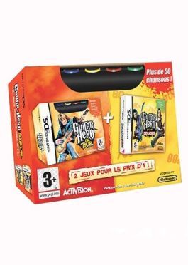 Guitar Hero On Tour + Guitar Hero On Tour : Decades Bipack Nintendo Ds