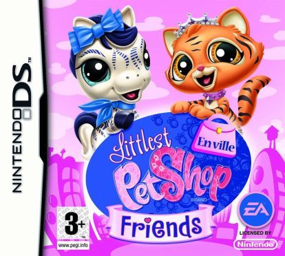 Littlest Pet Shop Friends City Nintendo Ds