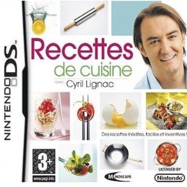 Recettes De Cuisine Avec Cyril Lignac Jeu Nintendo Ds