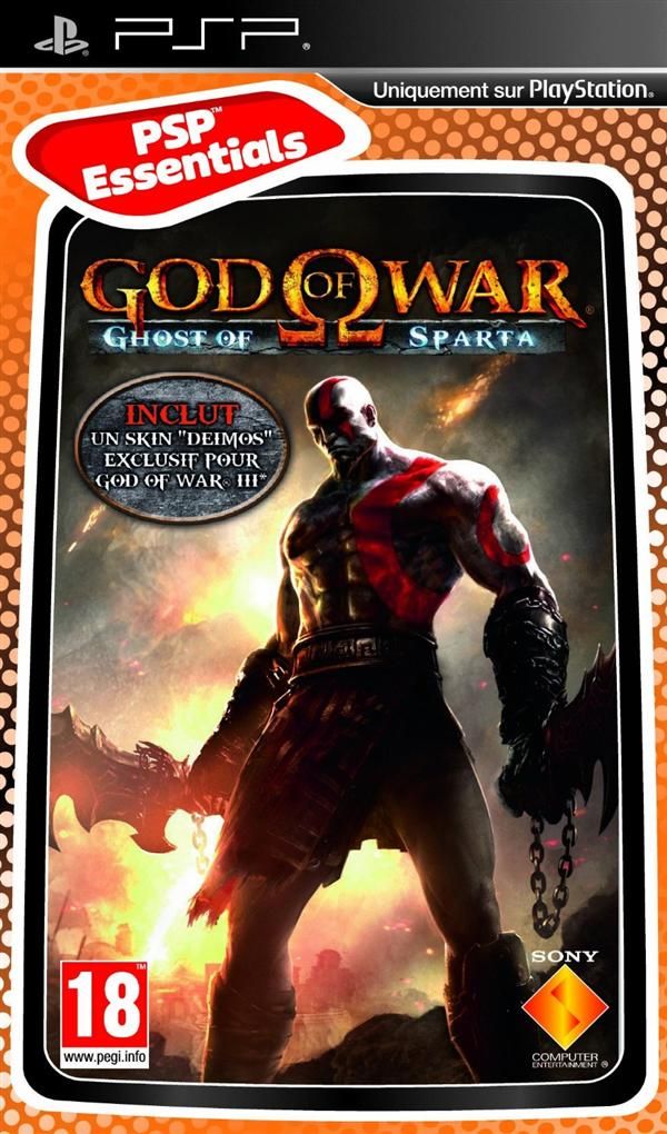 God Of War Ghost Of Sparta Essentials Psp