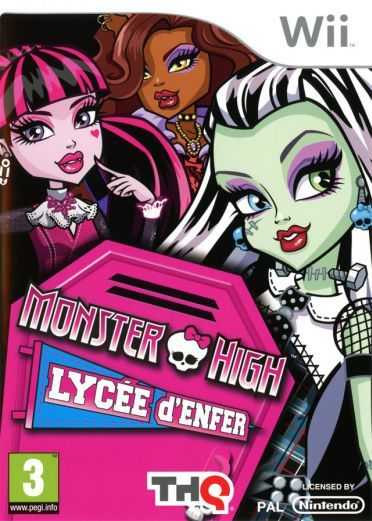 Monster High Lycée D'enfer Wii - vue 3