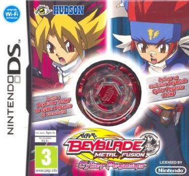 Beyblade Metal Fusion: Cyber Pegasus Toupie Incluse Nintendo Ds