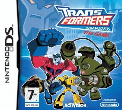 TRANSFORMERS ANIMATED / JEU CONSOLE NINTENDO DS - vue 2