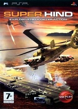 Super Hind Explosive Helicoptere Action Psp