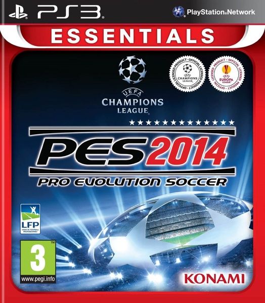 Jeu vidéo Konami Pro Evolution Soccer 2014 Essentials Sport PS3 Blu Ray - vue 2