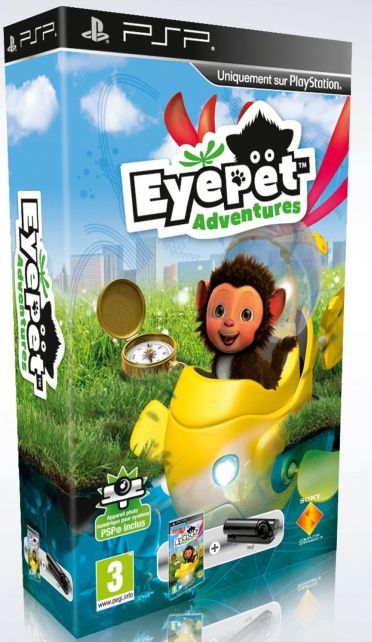 EYEPET ADVENTURES + CAMÉRA / Jeu console PSP