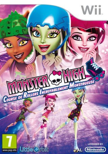 Monster High - Course De Rollers Incroyablement Monstrueuse Wii