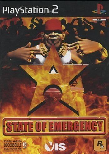 State Of Emergency Platinum Ps2