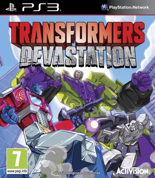 Transformers Devastation Ps3