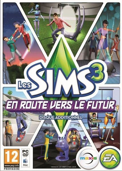 Les Sims 3 En Route Vers Le Futur Jeu PC - vue 2