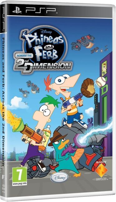 Phineas & Ferb Voyage Dans La 2ème Dimension Psp