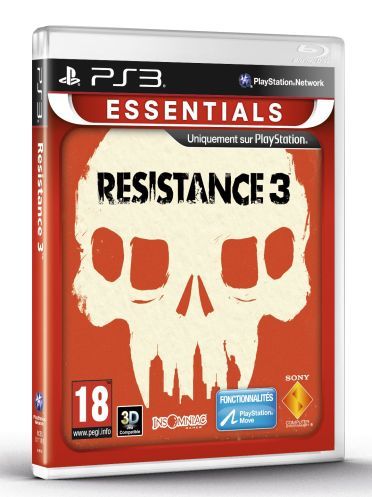 Resistance 3 : essentials Jeu PS3 - vue 2