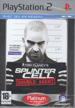 Splinter Cell : Double Agent Platinum Ps2