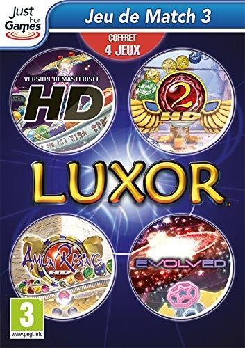 Pack Luxor : Luxor Hd + Luxor Amun Rising Hd + Luxor 2 Hd + Luxor Evolved Pc