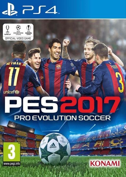 Pro Evolution Soccer 2017 Pes 2017 Ps4