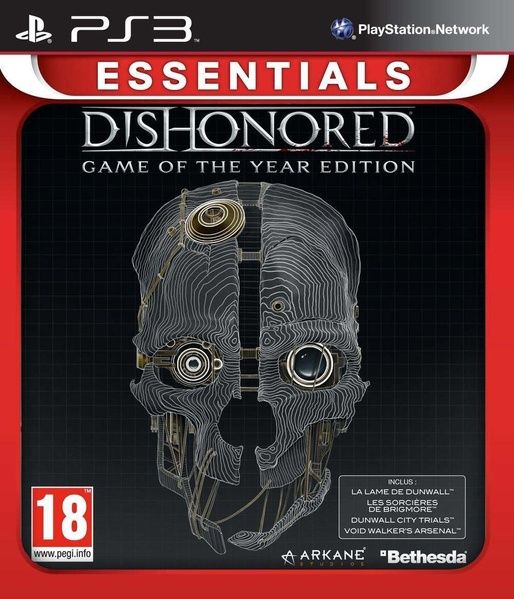 Dishonored édition jeu de 'année essentiels