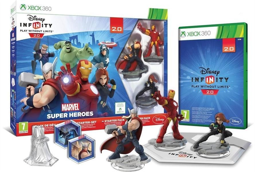 Disney Infinity 2.0 Marvel Super Heroes Pack De Démarrage Xbox 360