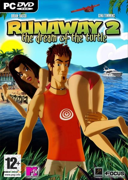 RUNAWAY 2 DREAM OF THE TURTLE / PC DVD ROM - vue 2