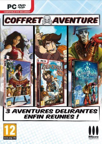 Coffret Aventure Deponia Captain Morgane & Ghost Pirates Of Vooju Island Pc