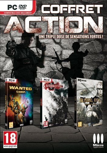 Coffret Action : Wanted Corp. Afterfall + Insanity + Global Ops Pc
