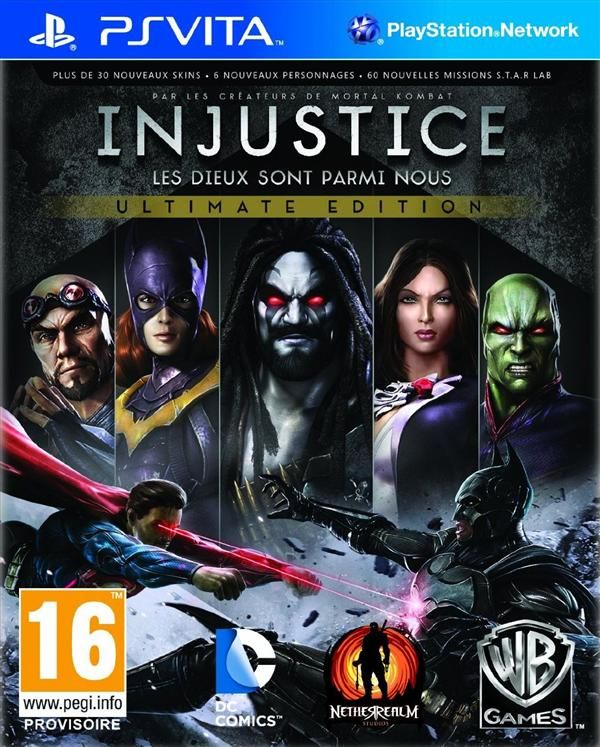 Injustice Goty Jeu PS Vita - vue 2