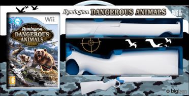 Remington Dangerous Animals + Fusil Pour Wii