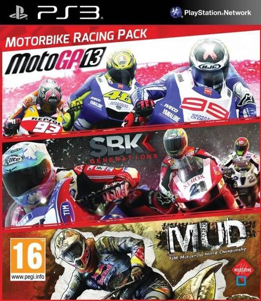 Moto Tri Pack : Mud + Sbk Generations + Moto Gp 13 Ps3