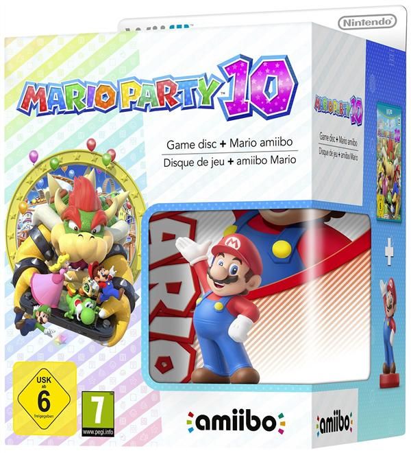 Mario Party 10 Jeu Wii U + Amiibo Mario - vue 2