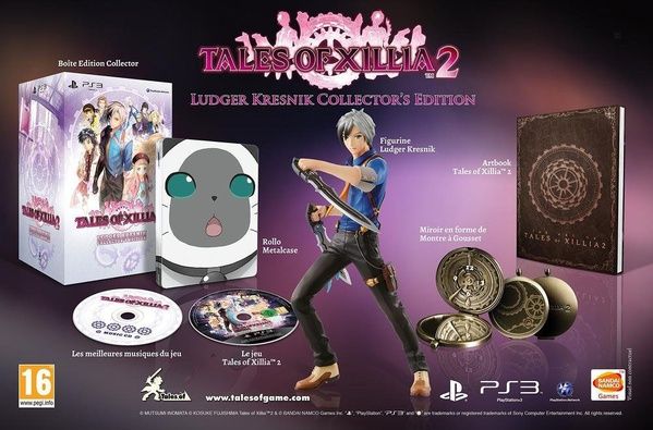 Édition Collector Namco Bandai Tales of Xillia 2 Steelbook Figurine Artbook - vue 2