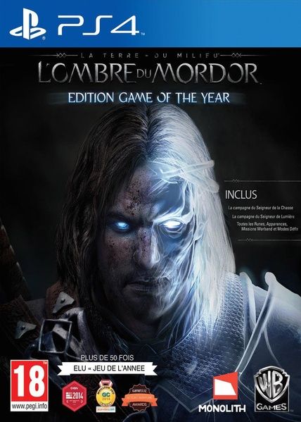 La Du Milieu 'ombre Du Mordor Game Of The Year Ps4