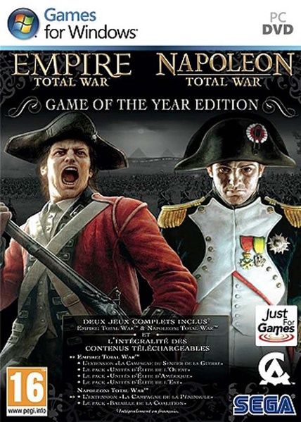 Pack de jeux vidéo SEGA Empire Total War + Napoleon Total War GOTY Stratégie PC Bundle - vue 2